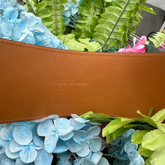 Ralph Lauren Tan Suede Belt main image 9